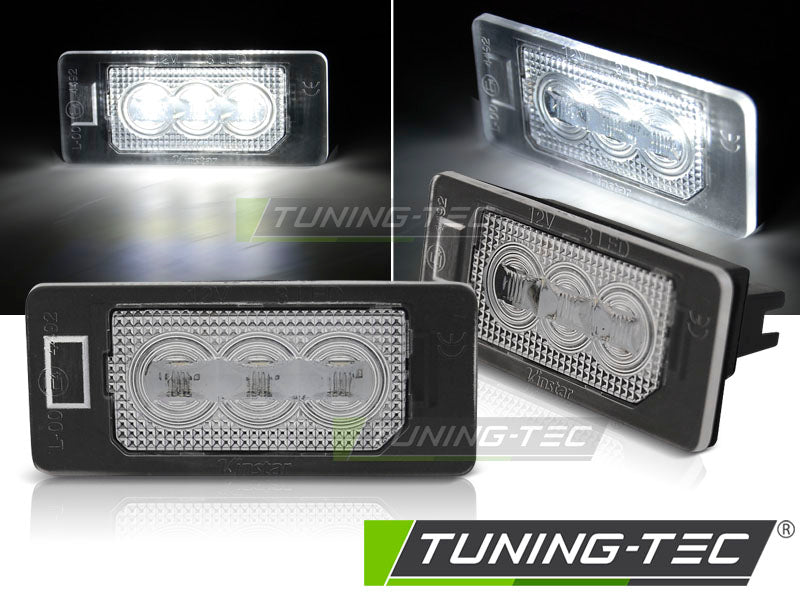 Tuning-Tec LED Kennzeichenbeleuchtung für VW Golf VI Variant/ Jetta VI / Passat B6 / B7 Variant/ Sharan II / Skoda Octavia...