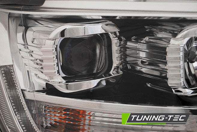 Tuning-Tec LED Tagfahrlicht Scheinwerfer für VW T6 15-19 chrom