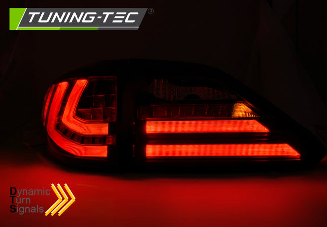 Tuning-Tec LED Lightbar Rückleuchten für Lexus RX III 350 09-12 rot/rauch mit dyn. Blinker