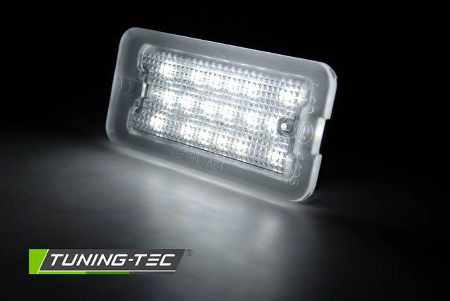 Tuning-Tec LED Kennzeichenbeleuchtung für Fiat 500 / 500C ab 2007 kaltweiß