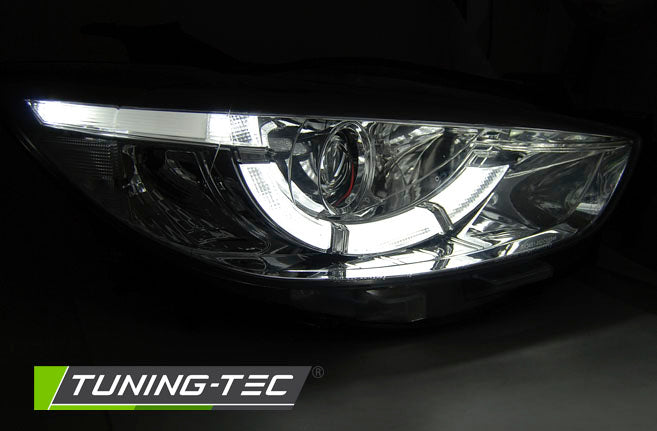 Tuning-Tec LED Tagfahrlicht Scheinwerfer für Mazda CX5 11-15 chrom