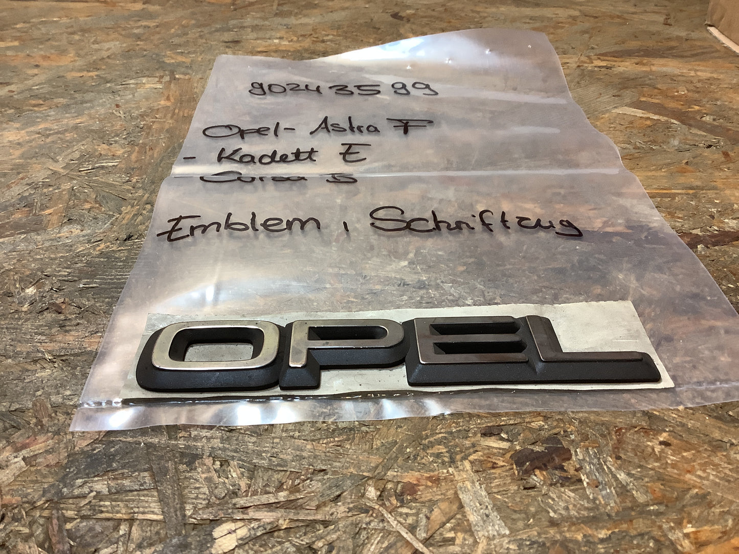 Emblem, Schriftzug „Opel“ Original Opel NEU