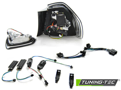 Tuning-Tec LED Lightbar Rückleuchten für BMW 3er E90 05-08 rot/klar