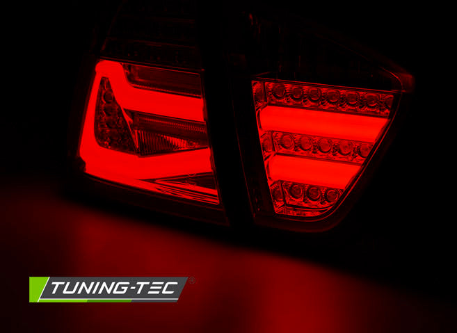 Tuning-Tec LED Lightbar Rückleuchten für BMW 3er E90 05-08 rot/rauch