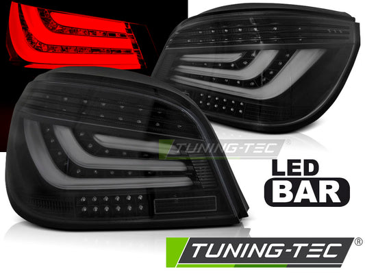 Tuning-Tec LED Lightbar Rückleuchten für BMW 5er E60 Limousine 03-07 schwarz