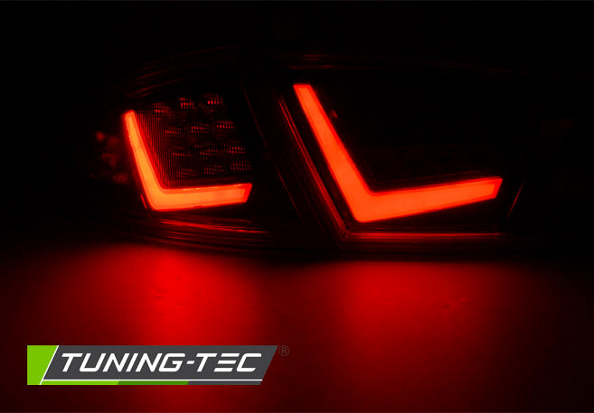 Tuning-Tec LED Lightbar Rückleuchten für Seat Leon 1P Facelift 09-12 rot/rauch