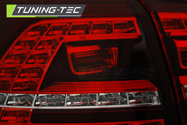 Tuning-Tec LED Rückleuchten für VW Golf 7 (VII) 13-17 rot/klar mit dynamischem Blinker
