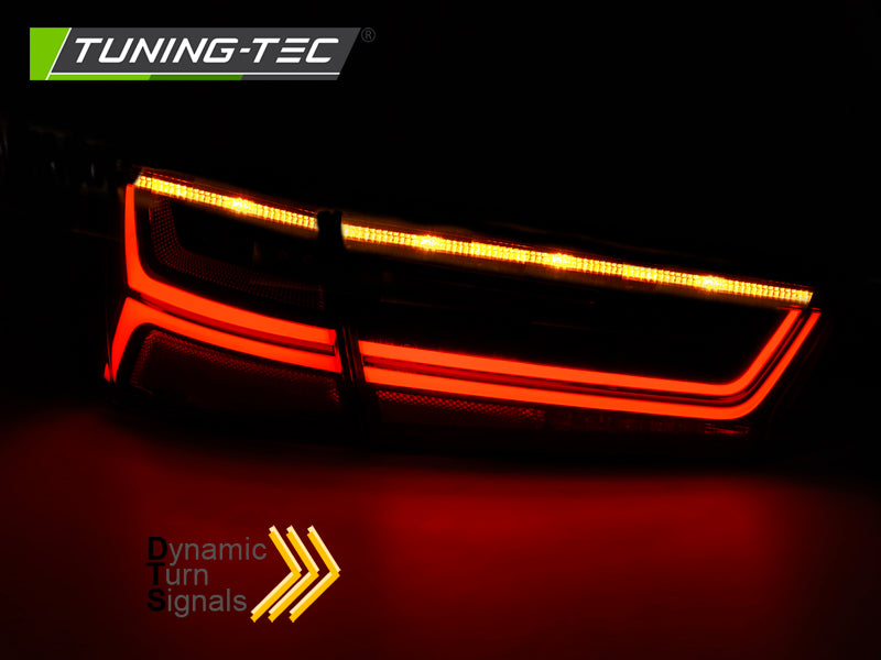 Tuning-Tec LED Lightbar Rückleuchten für Audi A6 4G (C7) Limousine 11-14 rot/klar mit dynamischem Blinker