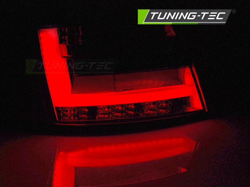 Tuning-Tec LED Lightbar Rückleuchten für Audi A6 4F (C6) 04-08 Limousine rot/klar (7Pin)