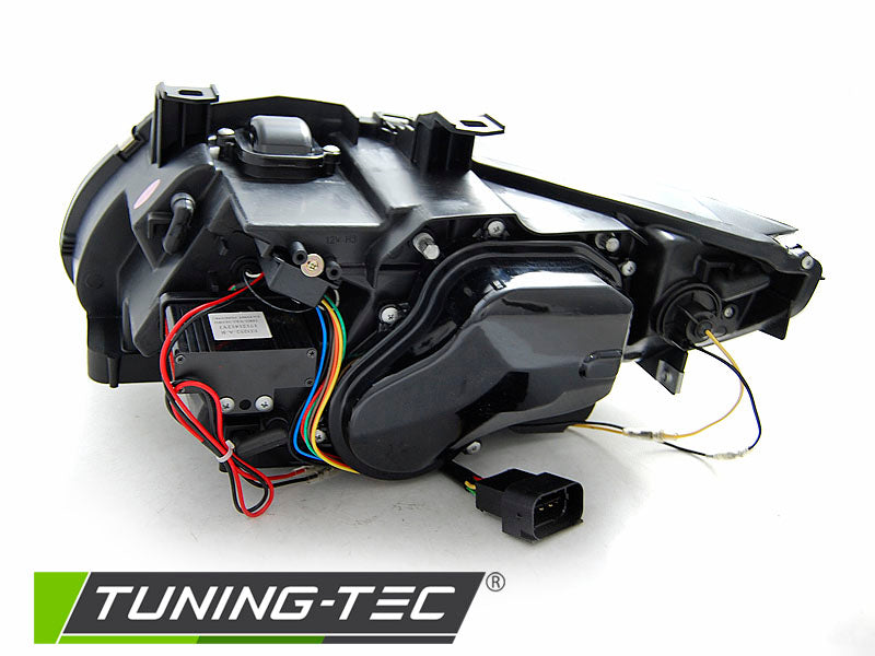 Tuning-Tec 3D Xenon LED Tagfahrlicht Angel Eyes Scheinwerfer für BMW 3er Coupe/Cabrio E92/E93 06-10 schwarz