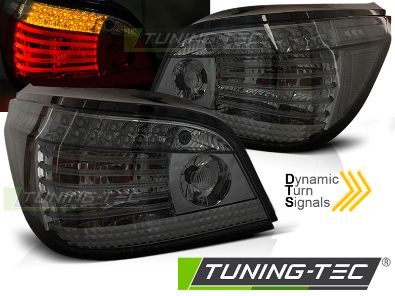 Tuning-Tec LED Rückleuchten für BMW 5er E60 LCI Limousine 07-10 rauch mit dynamischem Blinker
