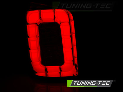Tuning-Tec Voll LED Lightbar Rückleuchten für VW T6 15-19 rot/rauch