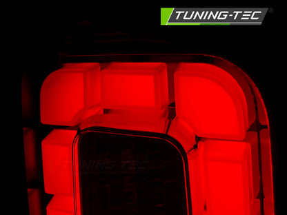 Tuning-Tec Voll LED Lightbar Rückleuchten für VW T6 15-19 rot/rauch