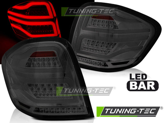 Tuning-Tec Voll LED Rückleuchten für Mercedes Benz ML W164 05-08 schwarz/rauch