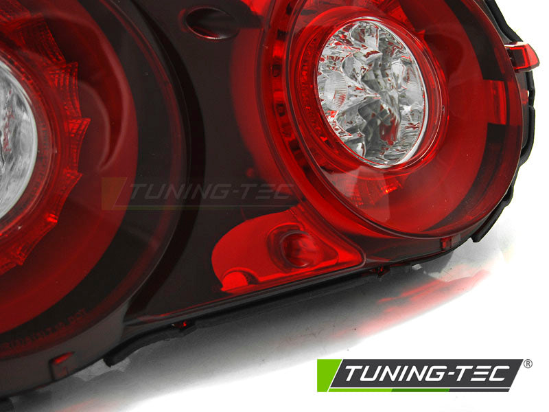 Tuning-Tec LED Lightbar Rückleuchten für Nissan GT-R 03-13 rot/klar mit LED Blinker