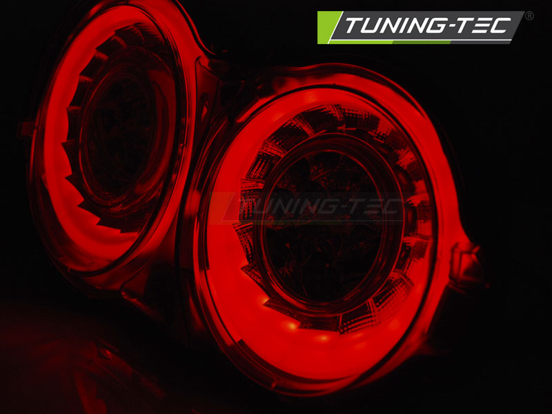 Tuning-Tec LED Lightbar Rückleuchten für Nissan GT-R 03-13 rot/klar mit LED Blinker
