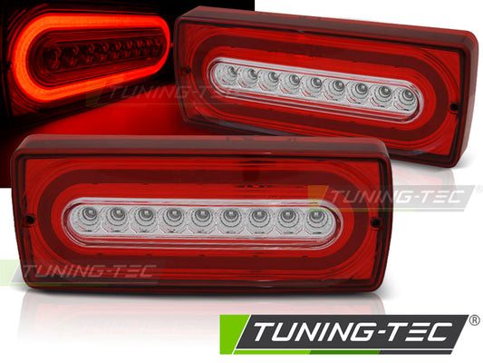 Tuning-Tec LED Rückleuchten für Mercedes Benz G-Klasse W463 90-12 rot/klar mit dyn. Blinker