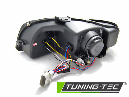 Tuning-Tec LED Tagfahrlicht Scheinwerfer für Audi A4 B7 05-08 chrom