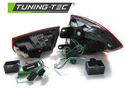 Tuning-Tec LED Lightbar Rückleuchten für BMW 3er F30 Limousine 11-15 rot/rauch