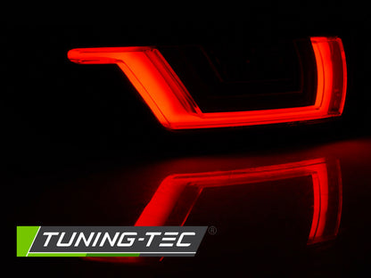 Tuning-Tec LED Lightbar Rückleuchten für Land Rover / Range Rover Evoque 11-18 schwarz mit dynamischem Blinker