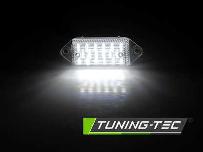 Tuning-Tec LED Kennzeichenbeleuchtung für Mitsubishi Lancer VII 04-07 / VIII 04-16 kaltweiß