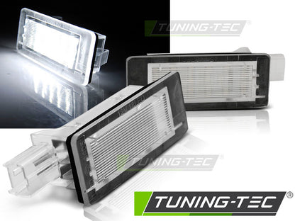 Tuning-Tec LED Kennzeichenbeleuchtung für Renault Espace MK40/ Sceniec MK2 / Laguna II / Dacia Duster DR/SR /Lodgy / Logan...