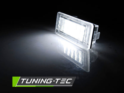Tuning-Tec LED Kennzeichenbeleuchtung für Renault Espace MK40/ Sceniec MK2 / Laguna II / Dacia Duster DR/SR /Lodgy / Logan...