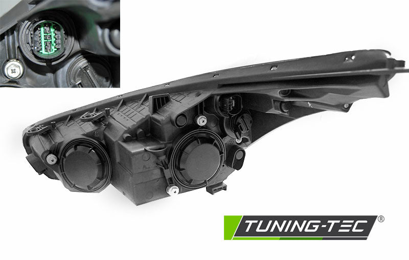 Tuning-Tec LED Tagfahrlicht Scheinwerfer für Kia Ceed II 12-18 schwarz