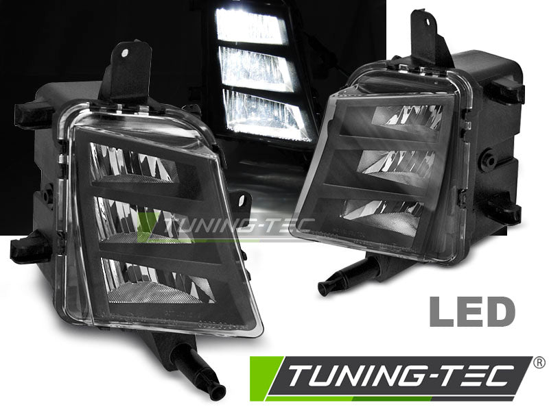 Tuning-Tec LED Nebelscheinwerfer für VW Golf VII Facelift 17-20 schwarz