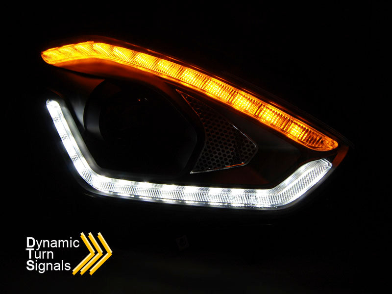 Tuning-Tec LED Tagfahrlicht Scheinwerfer für Suzuki Swift 6 2017+ schwarz