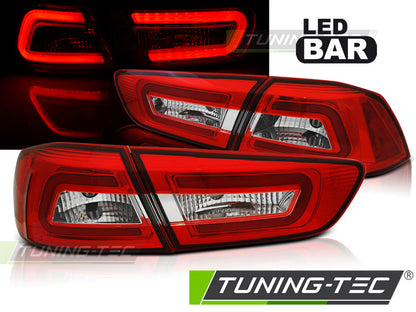 Tuning-Tec LED Rückleuchten für Mitsubishi Lancer 8 Limousine 08-11 rot/klar