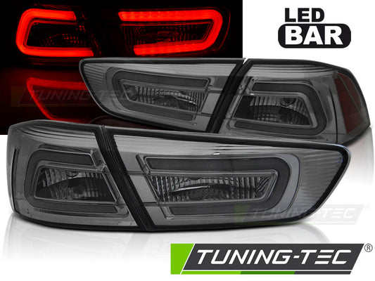 Tuning-Tec LED Rückleuchten für Mitsubishi Lancer 8 Limousine 08-11 rauch