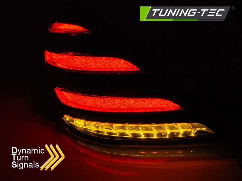 Tuning-Tec LED Rückleuchten für Mercedes Benz S-Klasse W222 13-17 rot/klar mit dyn. Blinker