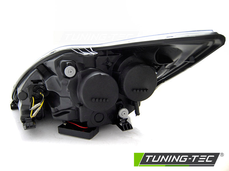 Tuning-Tec CCFL Angel Eyes Scheinwerfer für Ford Focus 2 Facelift 08-10 chrom