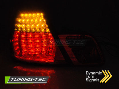 Tuning-Tec LED Rückleuchten für BMW 3er E46 Coupe 99-03 rot/rauch mit dynamischem Blinker