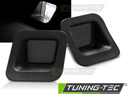Tuning-Tec LED Kennzeichenbeleuchtung für Dodge Ram 1500/2500/3500 03-18. Smoke LED Kaltweiß