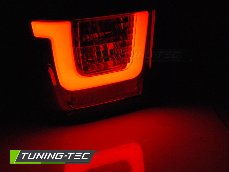 Tuning-Tec LED Lightbar Rückleuchten für VW T4 90-03 chrom/rauch
