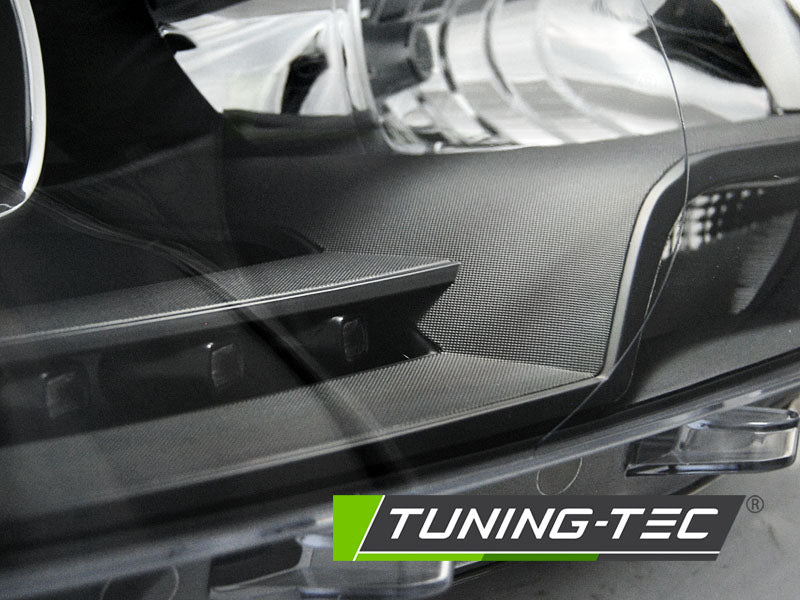 Tuning-Tec LED Tagfahrlicht Scheinwerfer für VW T5 GP (Facelift) 10-15 schwarz