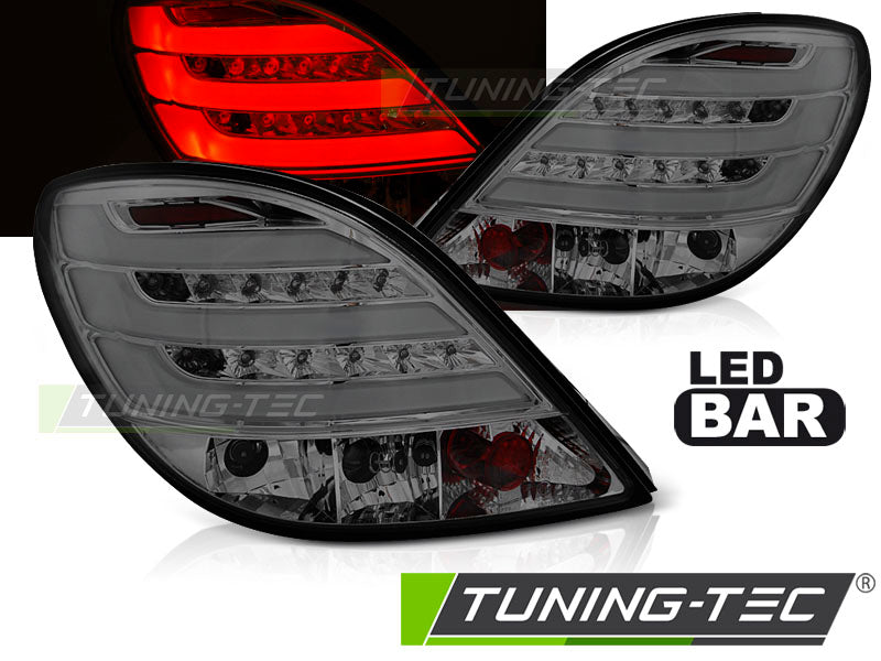 Tuning-Tec LED Lightbar Rückleuchten für Peugeot 207 06-09 rauch
