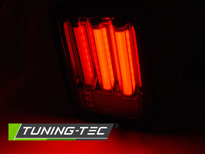 Tuning-Tec LED Lightbar Rückleuchten für Chrysler Jeep Wrangler JK 07-18 schwarz/rauch