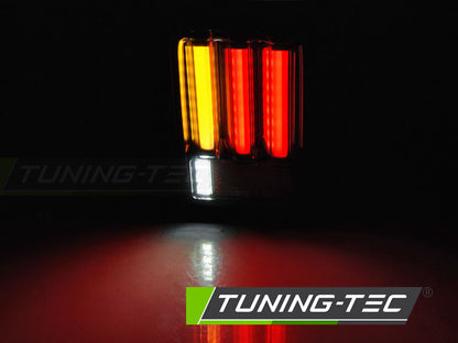Tuning-Tec LED Lightbar Rückleuchten für Chrysler Jeep Wrangler JK 07-18 schwarz/rauch