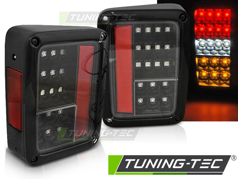 Tuning-Tec LED Rückleuchten für Chrysler Jeep Wrangler JK 07-18 schwarz