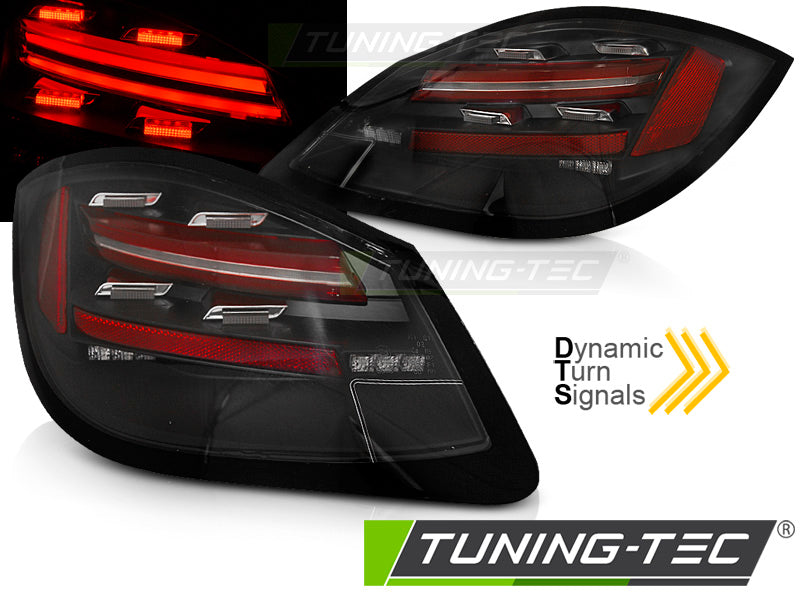 Tuning-Tec Voll LED Rückleuchten für Porsche Cayman/Boxster 987 Facelift 09-12 schwarz