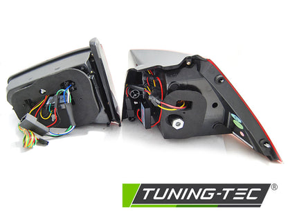 Tuning-Tec LED Rückleuchten für VW Golf 7 (VII) 13-17 schwarz/klar im GTI- mit dynamischem Blinker