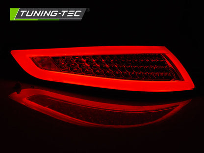 Tuning-Tec Voll LED Rückleuchten für Porsche 911 997 (1.Generation) 04-09 rot/klar mit dynamischem Blinker