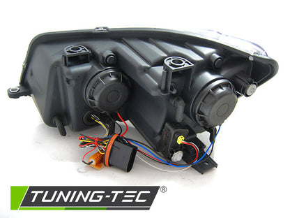 Tuning-Tec LED Tagfahrlicht Scheinwerfer für VW Touran II 5T 10-15 Chrom