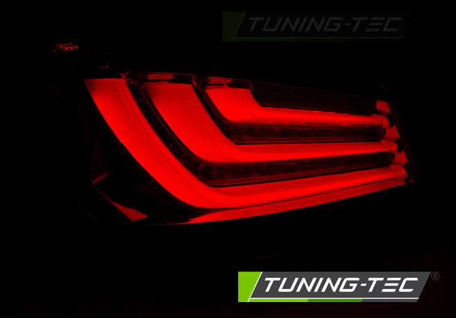 Tuning-Tec LED Lightbar Rückleuchten für BMW 5er E60 LCI Limousine 07-10 rot/rauch