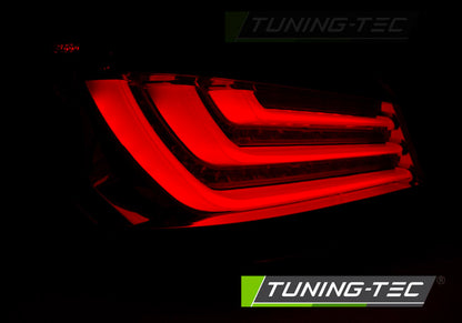 Tuning-Tec LED Lightbar Rückleuchten für BMW 5er E60 LCI Limousine 07-10 rot/rauch