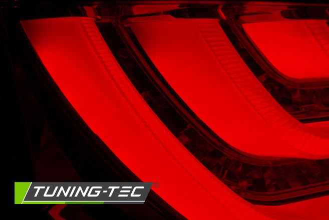 Tuning-Tec LED Lightbar Rückleuchten für BMW 5er E60 LCI Limousine 07-10 rot/rauch