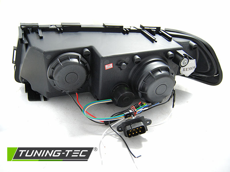 Tuning-Tec 3D LED Angel Eyes Scheinwerfer für BMW 7er E38 94-01 schwarz